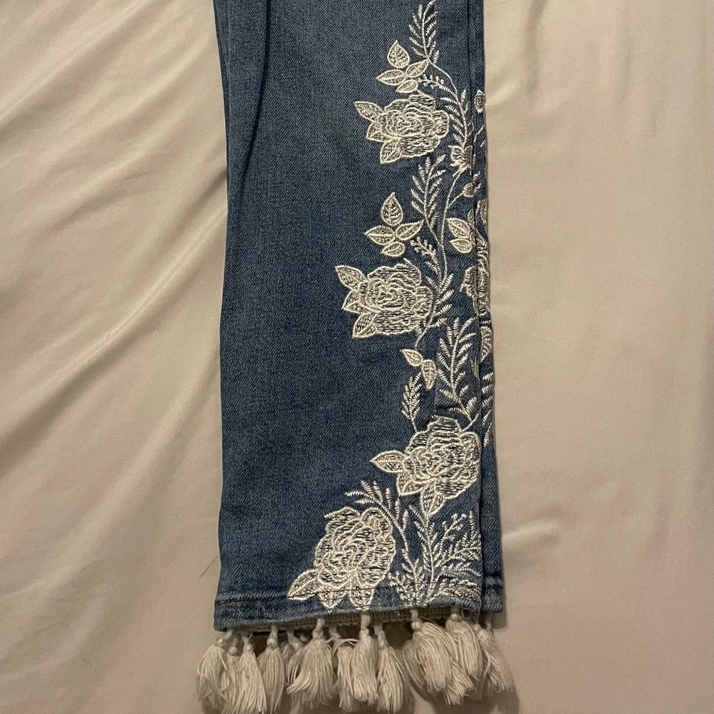 Wide leg jeans